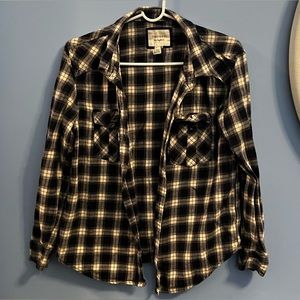 Forever 21 Plaid Button Up Shirt